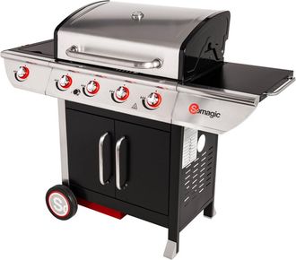Atmosphera Homemaison - Somagic - Barbacoa De Gas Manhattan 450gpi 4 Quemadores + Cocina De 14kw