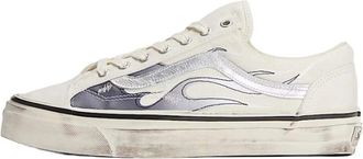 Vans Schoenen, unisex, Wit, 40 1/2 EU, Leer, LX Old Skool Archive Flame