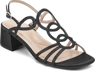 Easy Spirit Yana Block Heel Sandal - Wide Width Available in Black at Nordstrom, Size 5.5