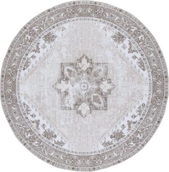 Safavieh Alfombra Poliéster Salvia/Avorio 183 X 183 cm