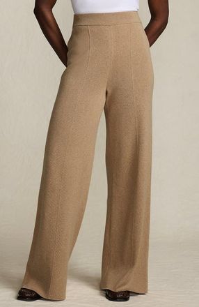 Lands End Fine Gauge Cotton Sweater Pants in Vicuna Heather at Nordstrom, Size X-Large