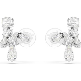 Swarovski Matrix Single Ear Cuff in White at Nordstrom
