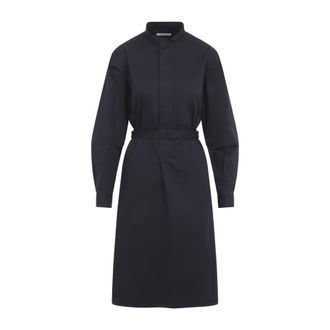 Christophe Lemaire Blue Midi Dress