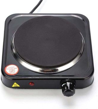 OEM Placa De Cocina De 1000 W, Negra Placa De Cocina Ideal Para Alojamiento De Estudiantes, En El Jard&iacute;n O En El Camping