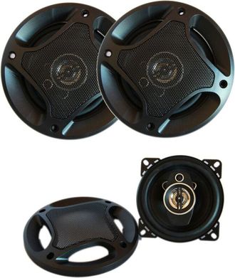 Trade Shop Trade Shop - Kit Coppia Casse Auto 250 Watt 2 Vie 10cm Altoparlanti Speaker Automobile Ts1072