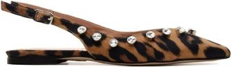 Aniye By Platte Ballerina Schoenen - Dames - Ballerinas - Bruin - 39 EU - Schoenen