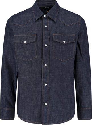 A.P.C. Denim Shirt - Blue