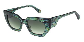 Christian Lacroix CL5137 507 Womens Sunglasses Green Size 50