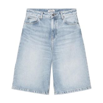 Carhartt Work in Progress Belmont Short - Dames - Denim shorts - Blauw - M - Katoen - Korte Broeken