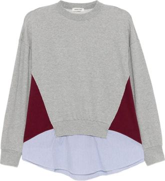 Undercover Felpa a strati - Grigio