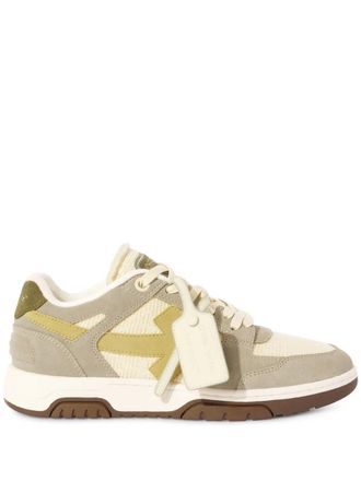 Off-white slim Out Of Office sneakers - men - Polyurethane/Recycled Polyester/Recycled Polyester/Polyester/Calf Leather - 44 - Grey