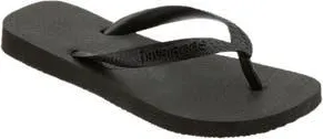 Havaianas Top Sandal in Black at Nordstrom Rack, Size 11/12