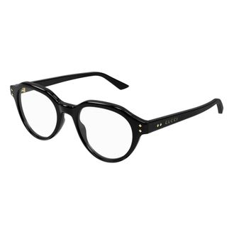 Gucci Mode Bril Zwarte Frame Gg 1894O - Heren - Brillen - Zwart - 49 MM - Accessoires