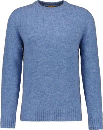 Mos Mosh Ronde hals gebreid - Heren - Ronde hals truien - Blauw - M - Truien & Vesten