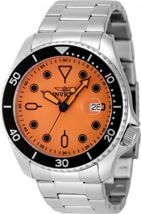 Invicta IN-48884 Mens Pro Diver Watch - Silver - One Size