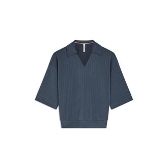 Summum Dames, Tops, Blauw, Maat: L Modal