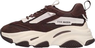 Steve Madden Possession-E Sneaker - Dames - Sneakers - Bruin - 38 EU - Su&egrave;de - Schoenen