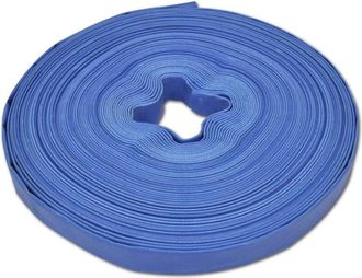 vidaXL Manguera Plana De Agua 50 M 1 Pvc Vidaxl