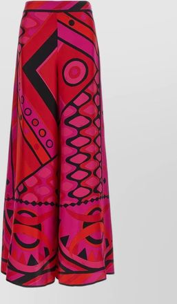 Pucci vivara high waist wide leg skirt