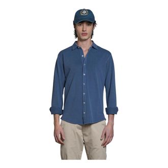 IMPURE Impure, Heren, Overhemden, Blauw, Maat: 2XL Denim