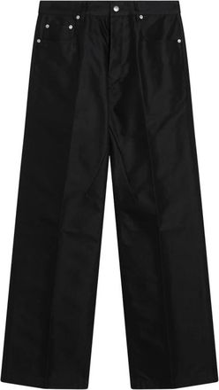 Rick Owens Wide Jeans, male, Black, Size: W31 Geth Jeans