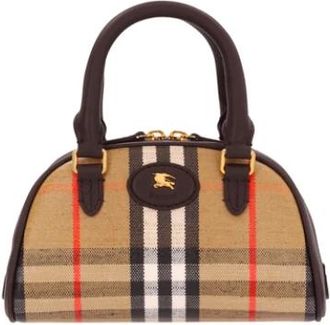 Burberry Dames, Tassen, Beige, Maat: ONE Size Katoen