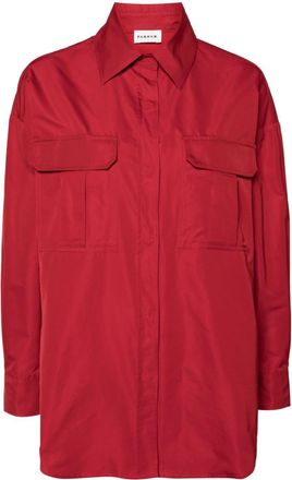 P.A.R.O.S.H. long-sleeve shirt - women - Polyester - S - Red