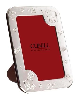 Cunill Sterling Silver Baby Zoo 4X6 Frame