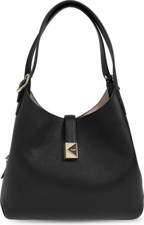 Kate Spade New York Schoudertas Deco - Dames - Schoudertassen - Zwart - ONE Size - Leer - Tassen