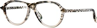 Theo Eyewear Aube 002 Black Smoke+transparent Crystal Turtle2