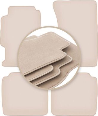 OEM Alfombrillas Beige Premium Para Honda Accord V Station Wagon, Sedan 1993-1997