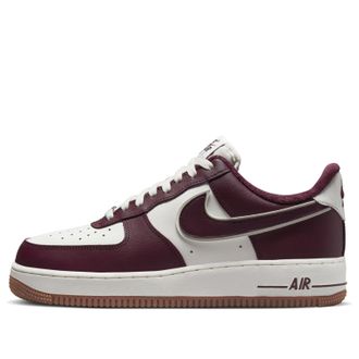 Nike Air Force 1 07 LV8 College Pack - Night Maroon DQ7659-102