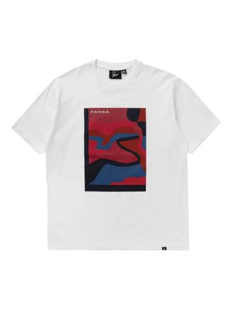 by Parra FTP Booster katoenen T-shirt - Wit