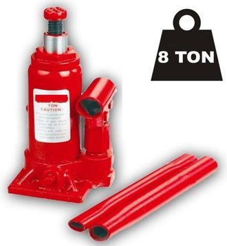 Trade Shop Trade Shop - Crick Auto 8 Ton Sollevator Idraulic To Bottiglia 8000 Kg