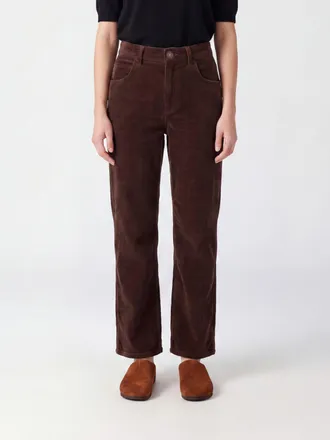 Isabel Marant Ruthie Straight-Leg Corduroy Trousers