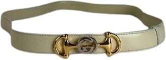 Gucci Pre-owned Belts, unisex, Beige, Size: ONE SIZE Pre-owned Vintage Belt