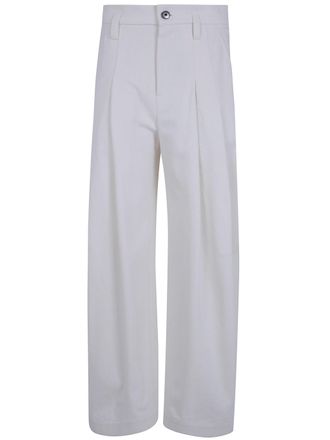Brunello Cucinelli Pants Wide Leg Mb198p9022 C1101 Panama