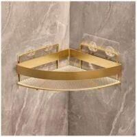 OEM Estante Flotante Adhesivo Para Ducha, Estante De Esquina Para Montaje En Pared, Estante De Almacenamiento De Ducha Acr&iacute;lico Sin Taladrar (con Separado