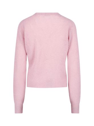 Auralee Womens Sweaters Pink Alpaca