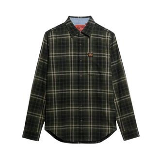 Superdry Camisa casual - Shirts - Hombre - Verde - XL