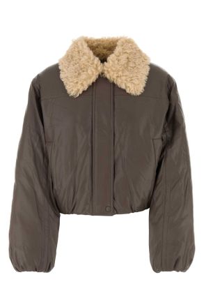 ★STAND STUDIO★ Single fur jacket ebony brown 6118690108752 Stand Studio for Women FW25 Collection | SSENSE
