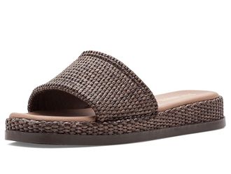 Steve Madden Boardwalk Womens Flat Shoes Brown Raffia : 7.5 M, Textile