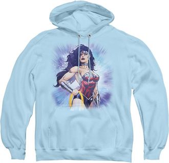 Gildan Justice League of America Warrior Adult Pull Over Hoodie / Hooded Sweatshirt