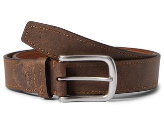 Johnston & Murphy Collection Knox Belt Mens Belts Brown Full Grain : 38, Leather