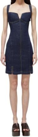 Blugirl Kleedjes, Dames, Blauw, S, Short Kleedjes