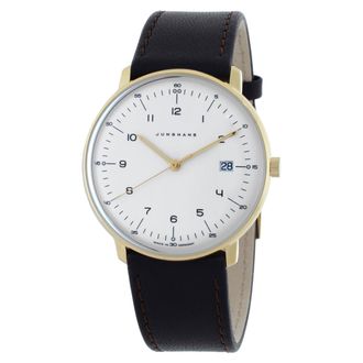 Junghans Max Bill Quartz Silver Dial Mens Watch 41/7872.02