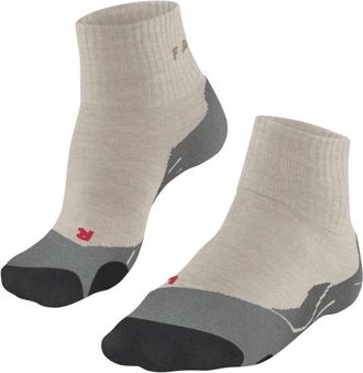 Falke TK2 Explore Short Wandersocken f&uuml;r Herren | grau