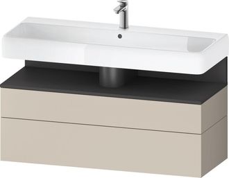 Duravit Qatego Mueble Bajo Lavabo, 1 Extra&iacute;ble Y 1 Caj&oacute;n, - Duravit