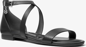 Michael Kors Alexa Flex Leather Sandal
