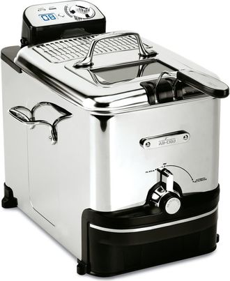 All-Clad EZ Clean Pro 3.5-Liter Deep Fryer in Silver at Nordstrom